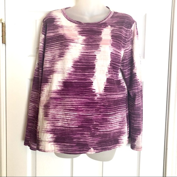 Simply Vera Vera Wang Abstract Print Top - Picture 1 of 7